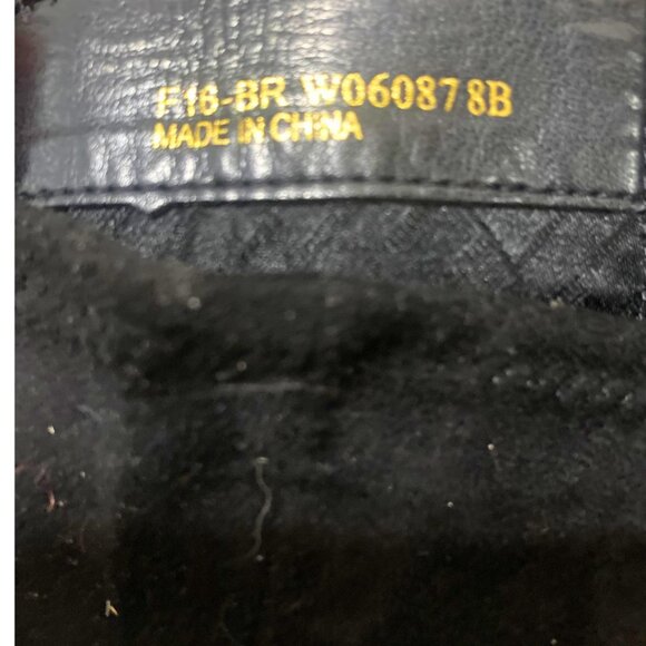 Cole Haan Black Suede "Darla" OTK Boots Size 8 - Picture 10 of 10